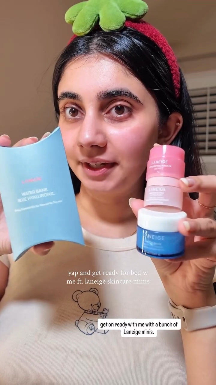 yapping gurwm feat laneige minis🧁

have you been watching the summer i turned pretty?🫣
 
@laneige_us cream skin toner, hyaluronic serum, cream, and eye cream, lip treatment 

#yapping #facetimegrwm #laneige_us #laneigenextgen_challenge #laneige_contest #laneige #ugccreator #nycinfluencer #browngirlmakeup #skincare #skincareroutine #tsitp #gurwm#grwm #talkinggrwm 

yap and gurwm, skincare session, yapping session, grwm chatting, chatting skincare, chatting grwm