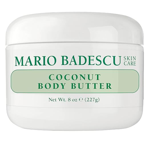 Mario Badescu Coconut Body Butter for All Skin Types | Body Moisturizer for Smooth and Radiant Sk... | Amazon (US)