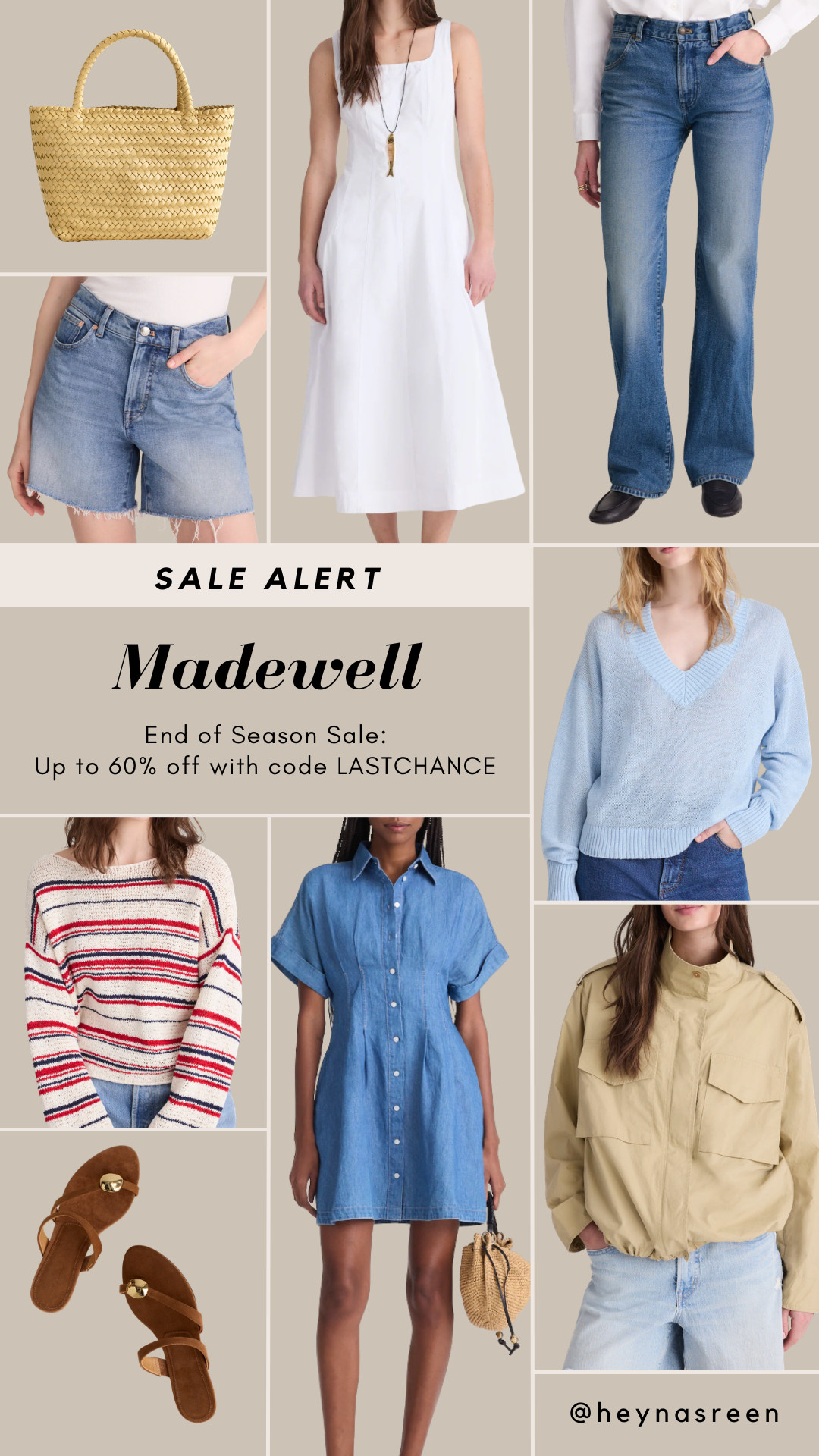Madewell's end of season sale is too good! Get up to 60% off with code LASTCHANCE

#LTKSaleAlert