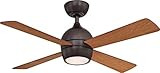 Fanimation FP7644DZ Kwad 44 Ceiling Fan, Dark Bronze | Amazon (US)