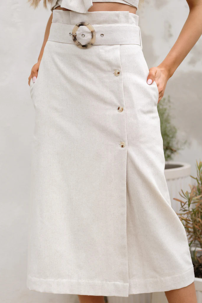 Nothing Personal Sand Skirt | Red Dress 