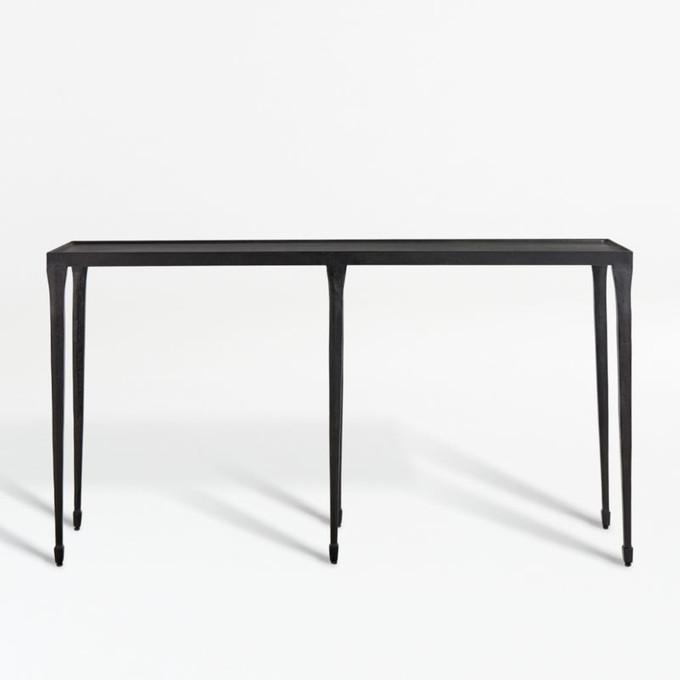 Click for more info about Silviano Iron Console Table + Reviews | Crate and Barrel