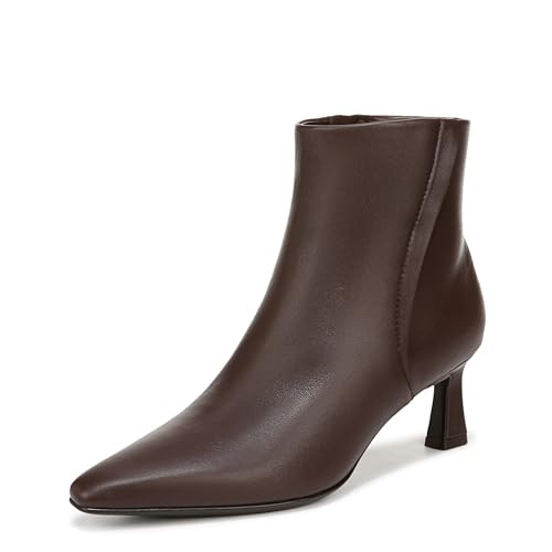 Naturalizer Women's Deesha Bootie Ankle Boot Chocolate Bar Leather 10 M | Amazon (US)