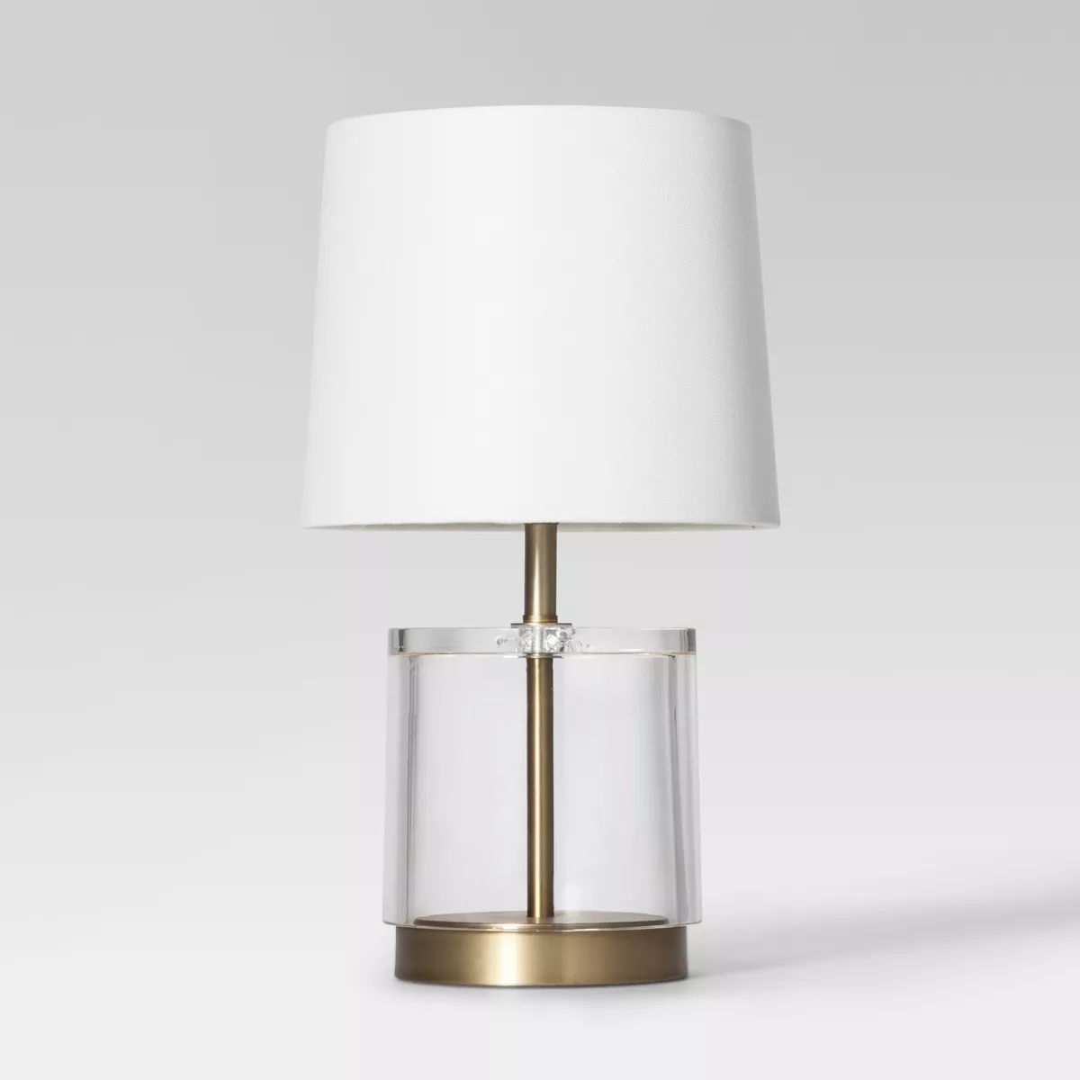 Modern Acrylic Accent Lamp Brass - Threshold™ | Target