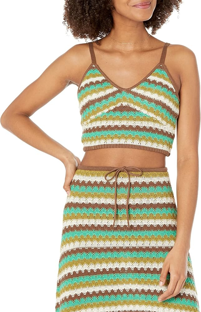 The Drop Women's Lyra Crochet Bralette | Amazon (UK)