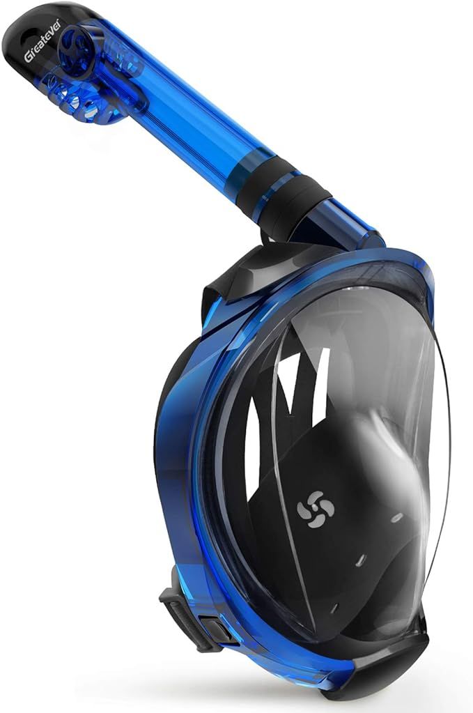 Greatever G2 Full Face Snorkel Mask with Latest Dry Top System,Foldable 180 Degree Panoramic View... | Amazon (US)
