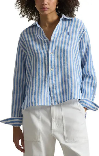 Stripe Linen Shirt | Nordstrom