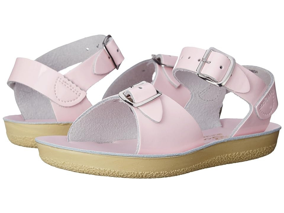 Salt Water Sandal by Hoy Shoes Sun-San - Surfer (Toddler/Little Kid) Girls Shoes Shiney Pink : 3 Little Kid M, Leather | Zappos