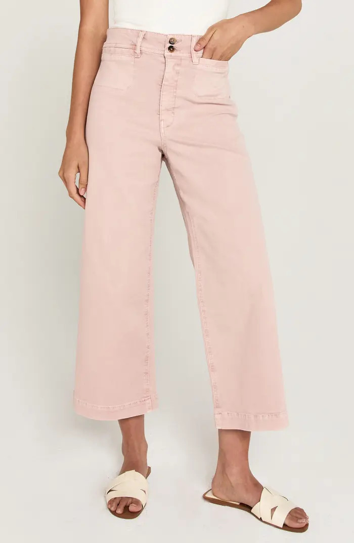 Unpublished Gemma Crop Wide Leg Pants | Nordstrom | Nordstrom