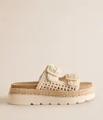 Maevee Crochet Sandal | Buckle