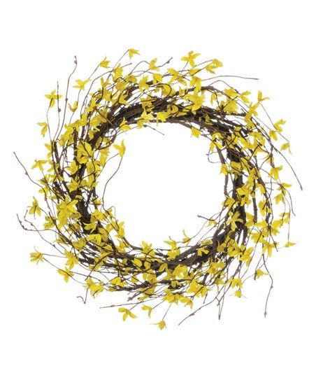 Forsythia Wreath | Zulily