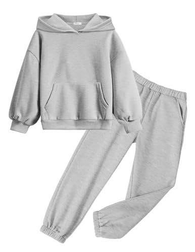 Arshinet Girls 2 Piece Outfits Hoodie Sweatsuit Sets Oversized Sweatshirt and Baggy Fall Fashion ... | Amazon (US)