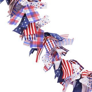 6ft. Stars & Stripes Fabric Garland by Celebrate It™ | Michaels Stores