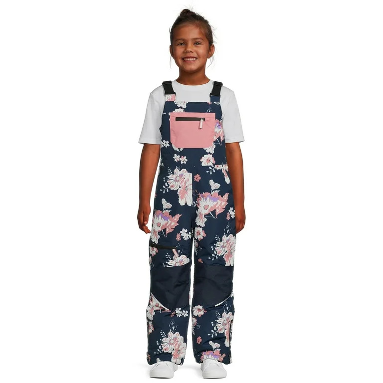 Swiss Tech Girls Technical Snow Bib, Size 4-18 | Walmart (US)