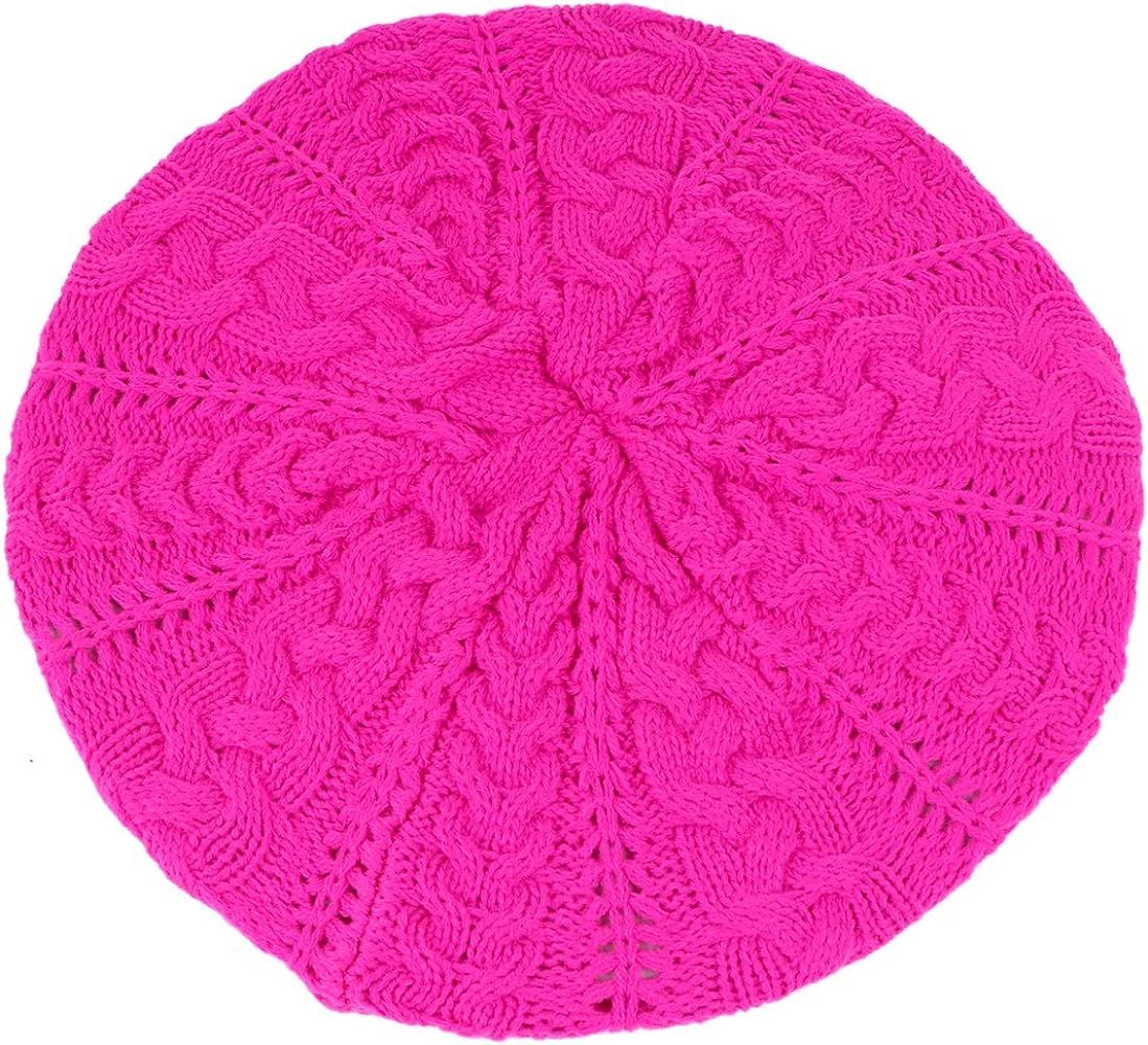 BG Soft Knit Solid Color Beanie, Chic, and Lightweight Crochet Knitted Style Beanie Hat for Women, O | Amazon (US)
