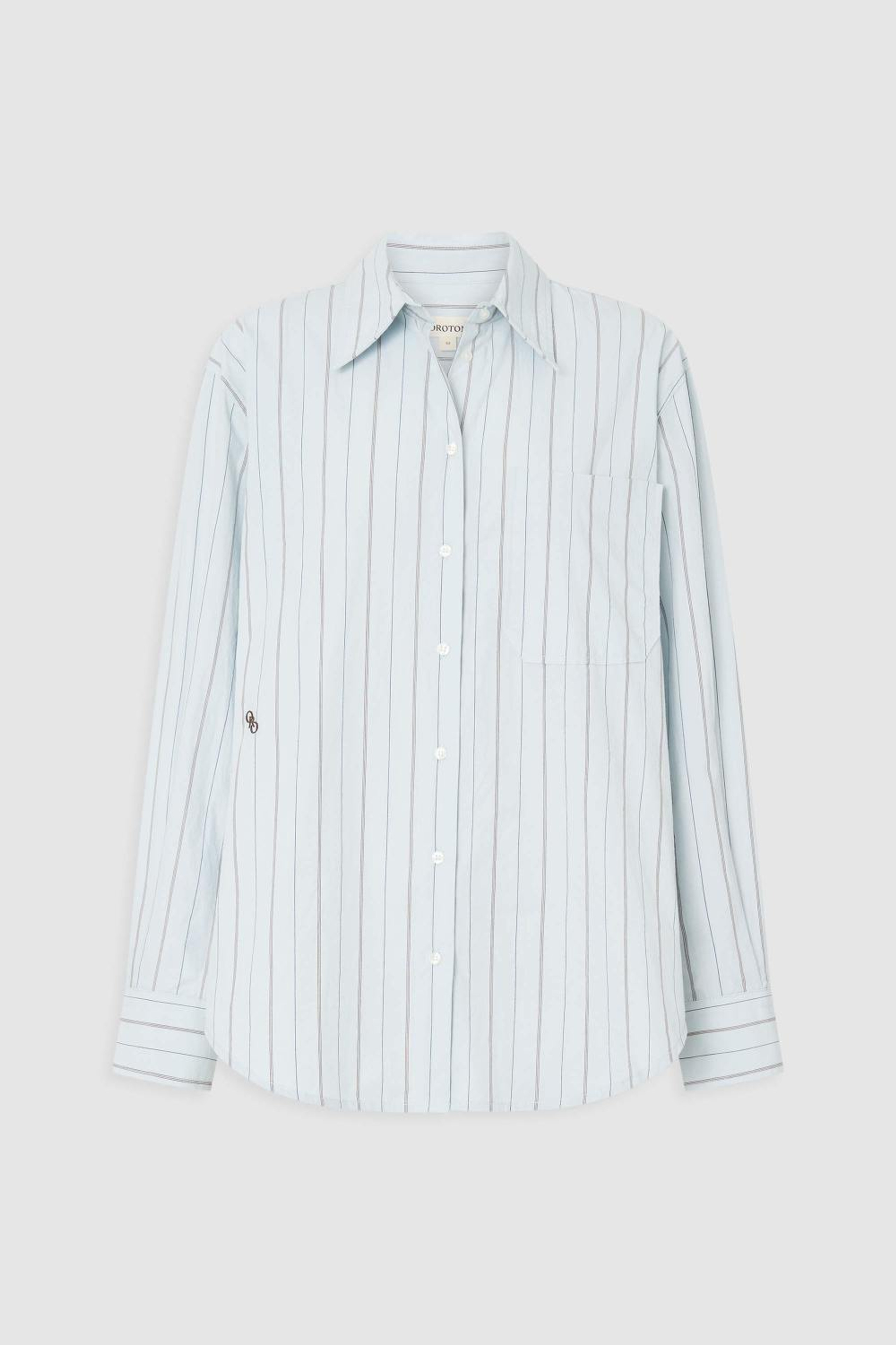 WINTER STRIPE SHIRT Blue Mint | Oroton
