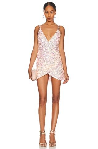 MAJORELLE Trish Sequin Mini Dress in Iridescent Multi from Revolve.com | Revolve Clothing (Global)