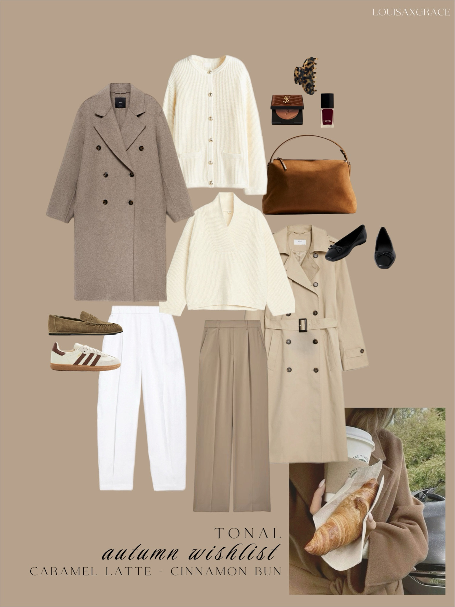 Tonal Transitional Essentials 🤎🤍 #tonal #autumn #falloutfit #autumnoutfit #capsulewardrobe 