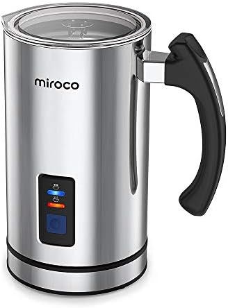 Miroco Milk Frother, Electric Milk Steamer Stainless Steel, Automatic Hot and Cold Milk Frother W... | Amazon (US)