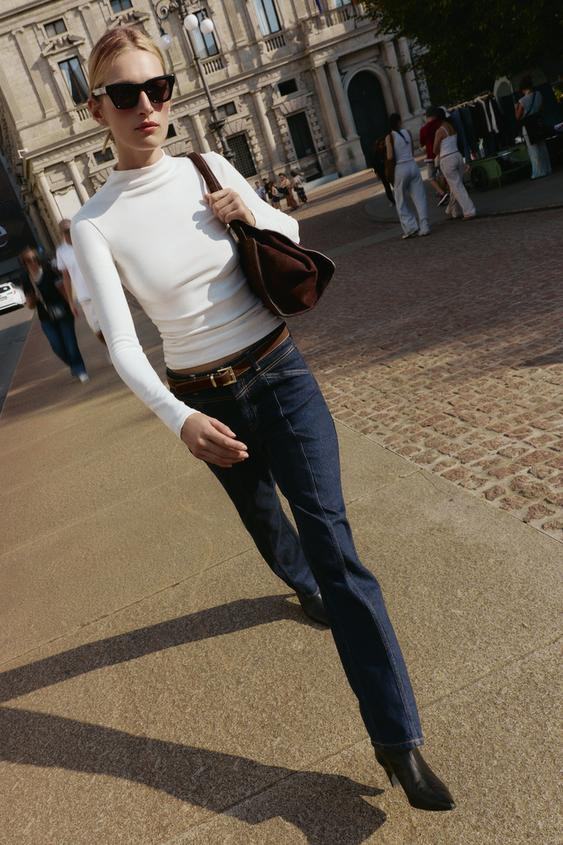 TURTLENECK T-SHIRT | Zara US