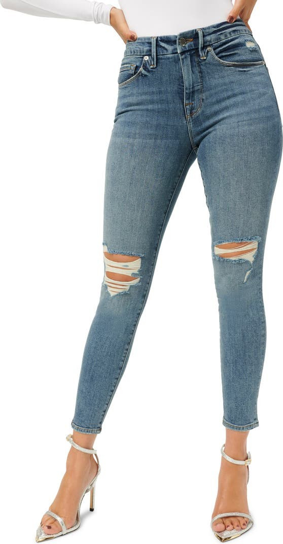 Good Legs Distressed Ankle Skinny Jeans | Nordstrom