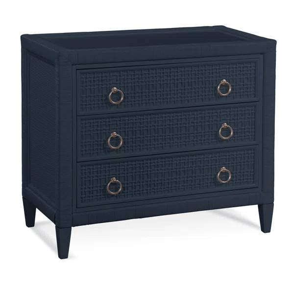 Monterey 3 Drawer Wicker Dresser | Wayfair North America