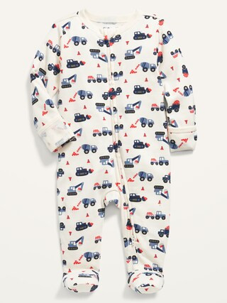 Unisex Printed Sleep & Play Footed One-Piece for Baby | Old Navy (US)