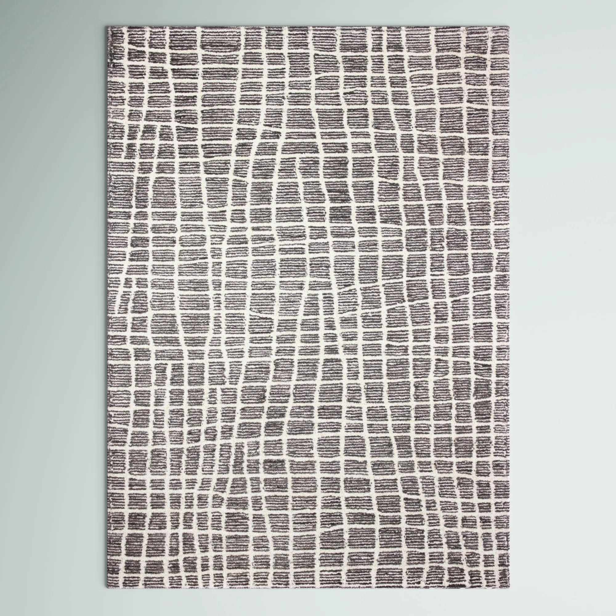 Millwood Pines Dansville Geometric Hand Knotted Tufted Wool Taupe Area Rug & Reviews | Wayfair | Wayfair North America