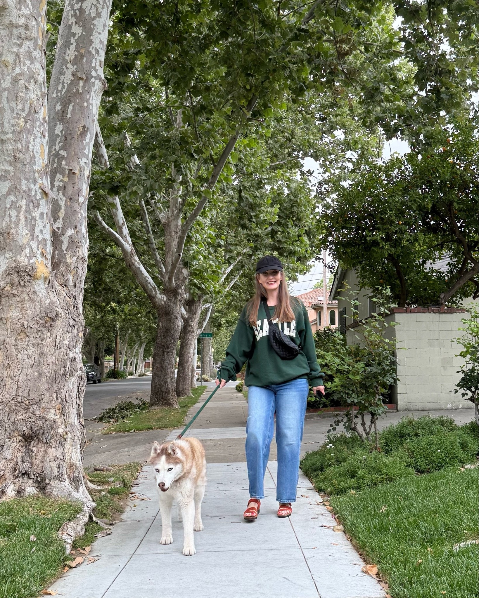 Dog walk outfit of the day! #casualootd #weekendootd #comfortableaandals #dogmom #midsizestyle #styleover50

#LTKSeasonal #LTKootd #LTKdayinmylife
