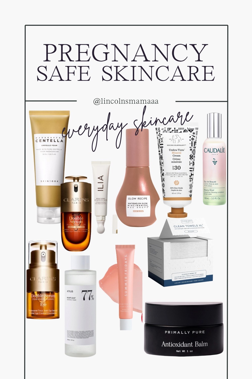 Pregnancy safe everyday skincare routine

Skincare
Everyday skincaree
Clean products 
Clean skin
Pregnancy safe 


Comment SHOP below to receive a DM with the link to this post on my LTK ⬇ https://liketk.it/5e9t3 #ltkfindsunder50 #ltkbump #ltkbeauty

#LTKFindsUnder50 #LTKBeauty #LTKBump