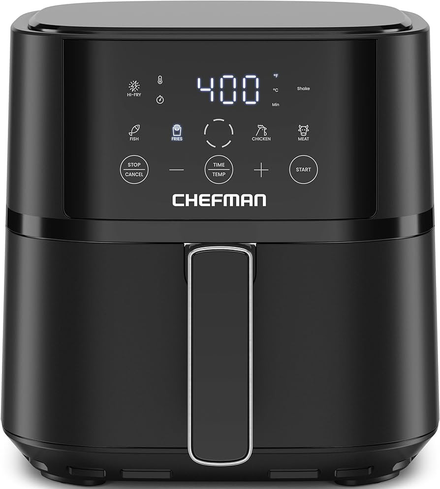 Chefman Air Fryer – 4 QT Compact Airfryer for Quick & Easy Meals in Minutes, Features Hi-Fry Te... | Amazon (US)