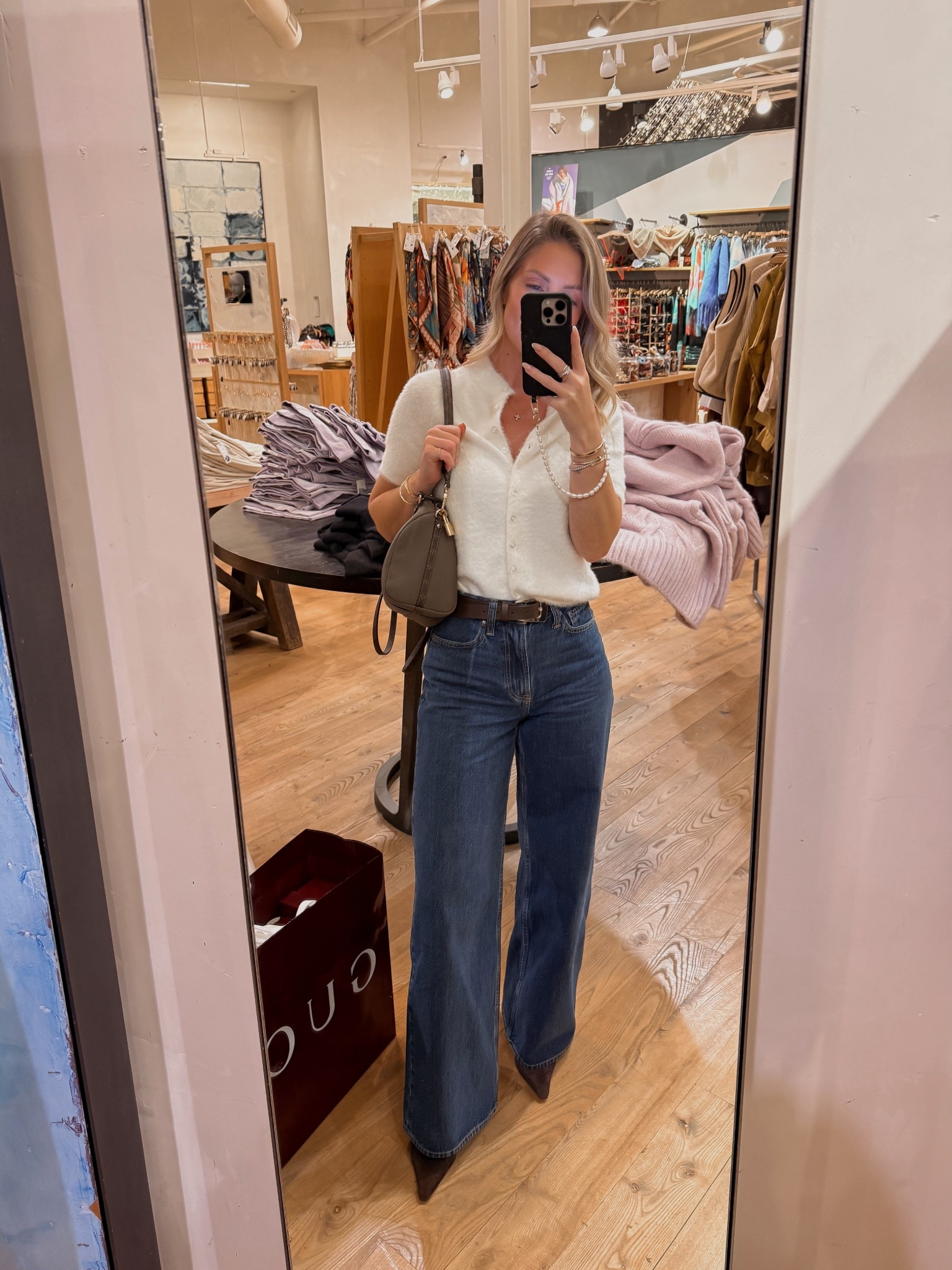 XS sweater / 24 Regular jeans

#LTKPetite #LTKOver40 #LTKStyleTip