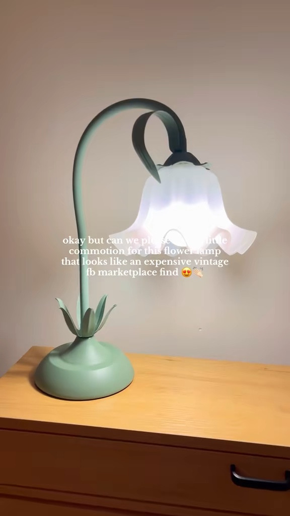 flower lamp, vintage inspired home decor, desk lamp, office decoration

#LTKHome #LTKSeasonal #LTKFindsUnder50