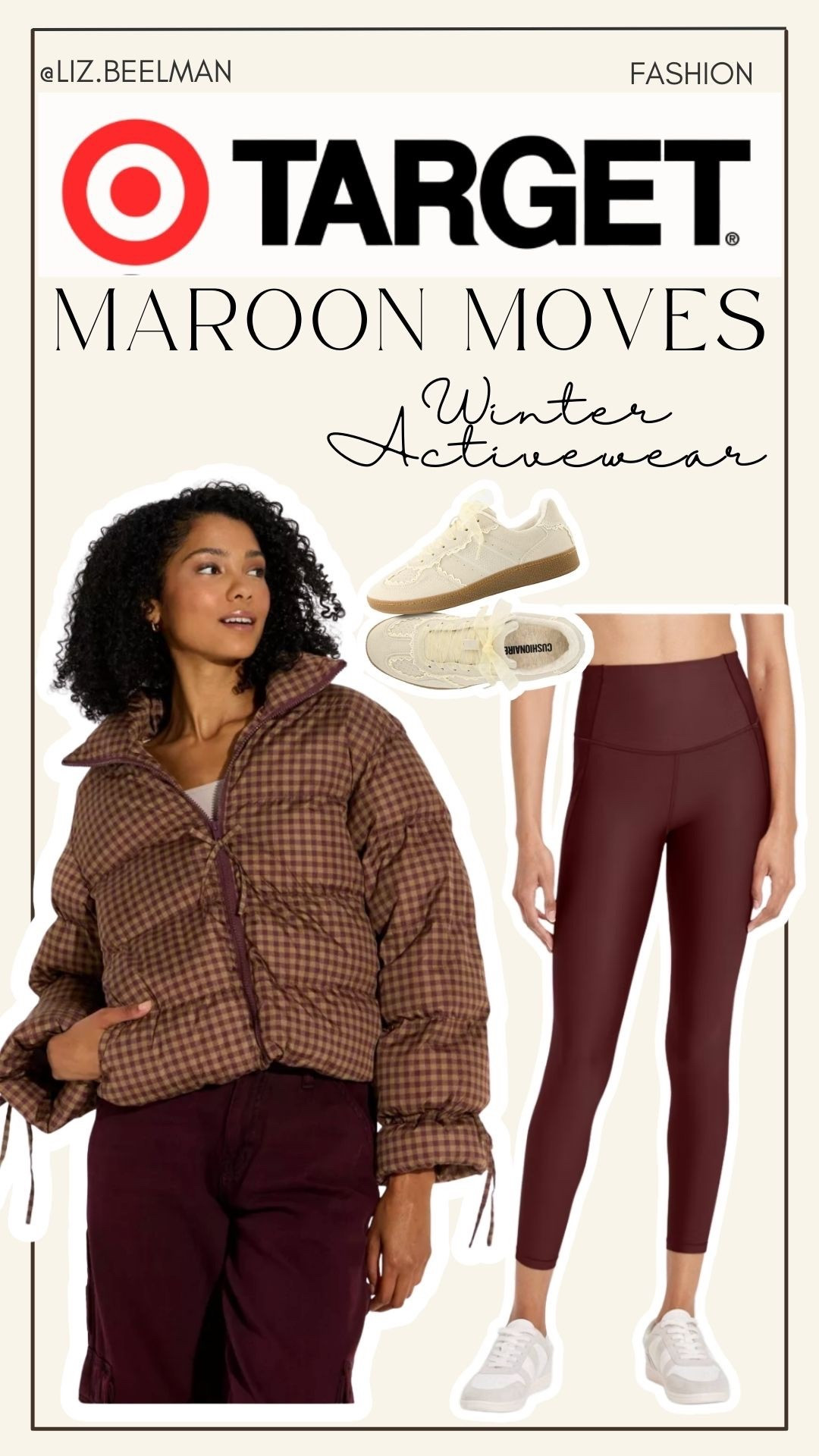 TARGET: Maroon Moves, Winter Activewear 