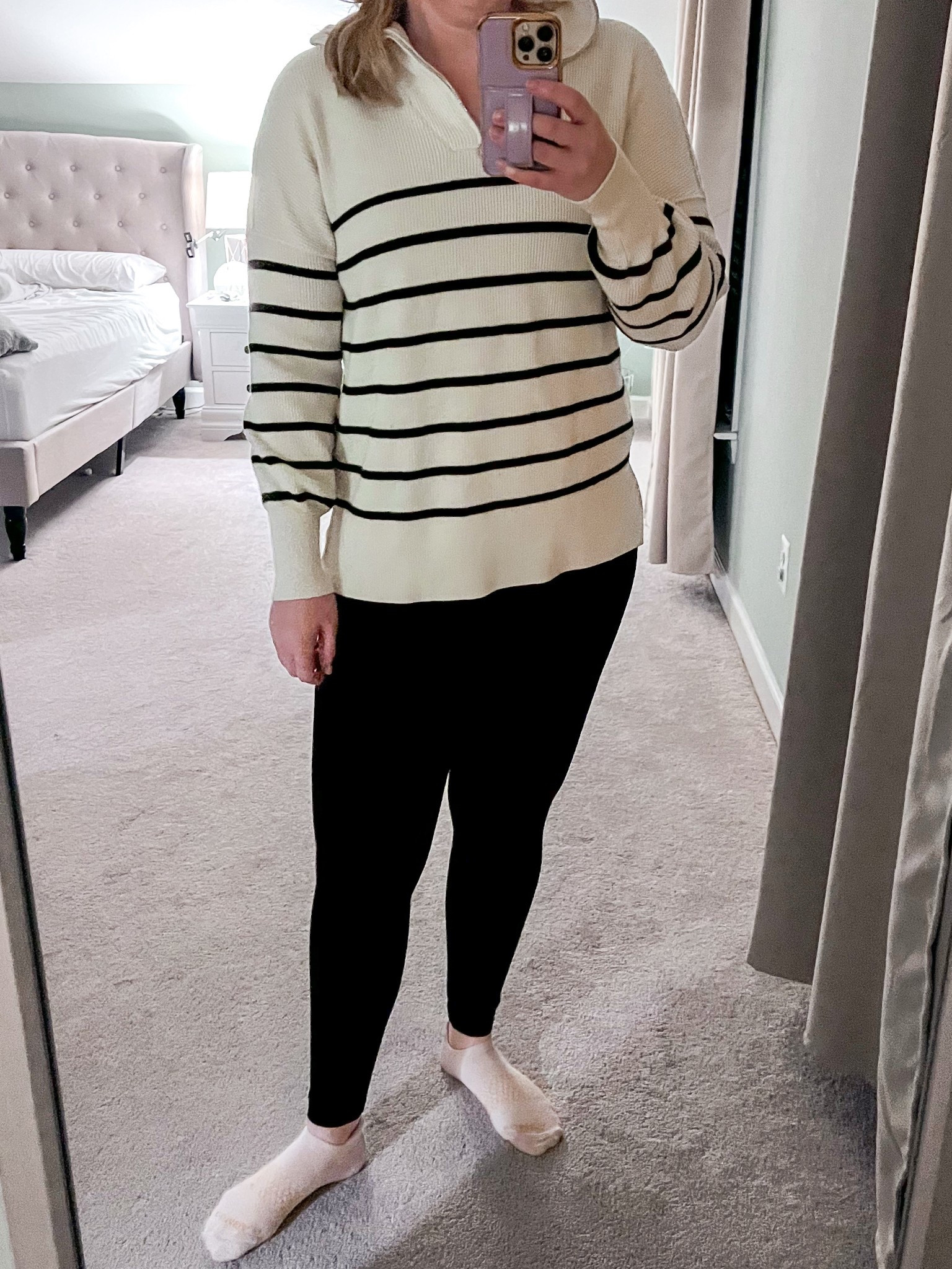 one of my go to outfits all from Amazon! I wear this at least once a week- size medium in both, size down in leggings if you are between sizes! The leggings are fleece lined and they keep my legs warm on cold days. 

#LTKFindsUnder50 #LTKMidsize #LTKStyleTip