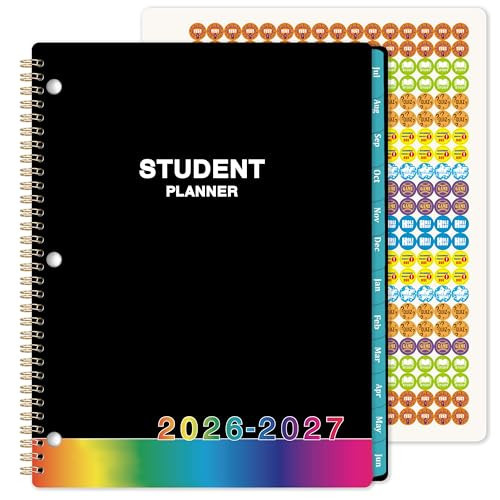 Student Planner 2026-2027, 9" x 11", July 2026 - June 2027 | Amazon (US)