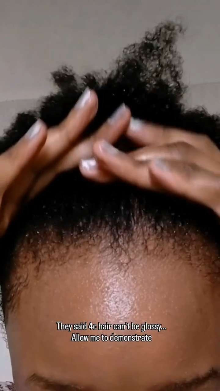 Let me introduce you to one of my favorite glossy hair secrets ✨ Meet the L'Oréal EverPure Sulfate-Free Glossing 5 Minute Lamination Hair Mask, GLASS SHINE on 4C hair. I use it after shampooing and conditioning, and the difference is immediately visible: mirror-like smooth, glossy, and soft in a way my hair didn't feel in a long time. Here's what it does: Glycolic acid goes in and seals every single hair fiber for a mirror like shine, 8x smoother strands, and the results last up to 5 days per use. That shows this is not a one-wash wonder, she actually stays✨ It's sulfate-free, paraben-free, vegan, and safe for all hair types, including color-treated and chemically treated hair, so everyone is invited. And the scent? Peony and bergamot, and she smells like a whole luxury experience. If your hair has been feeling dull, dry, and just tired, this 5 minute mask is for you.. Wash day just got a whole upgrade, and obsessed with my 4C hair looking all glossy and soft. Glass hair isn't just for straight hair girlies, and this is the proof 🤍 #loréalparis #everpure #glossinghair #4chair #naturalhair 

 #LTKdayinmylife #LTKselfcare #LTKBeauty