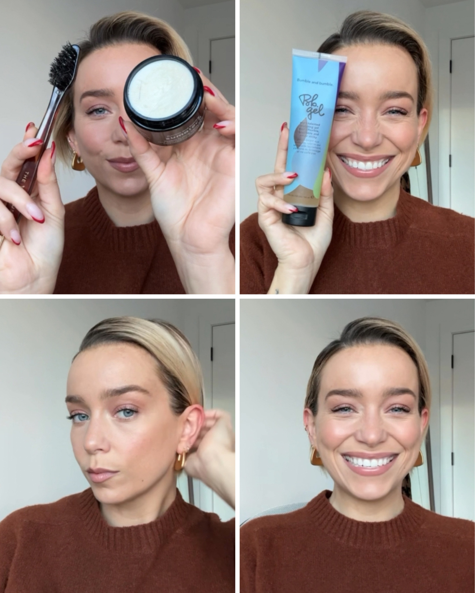 What do I use for a slicked back micro bob hairstyle? Bumble & Bumble, of course! Always my go-to products for this easy-to-do look 🤩  (Free Shipping at Bumble & Bumble over $35).

Hair products / slick back / micro bob / hairstyle / short hair / beauty products / Madewell / Target

#LTKstyletip #LTKbeauty