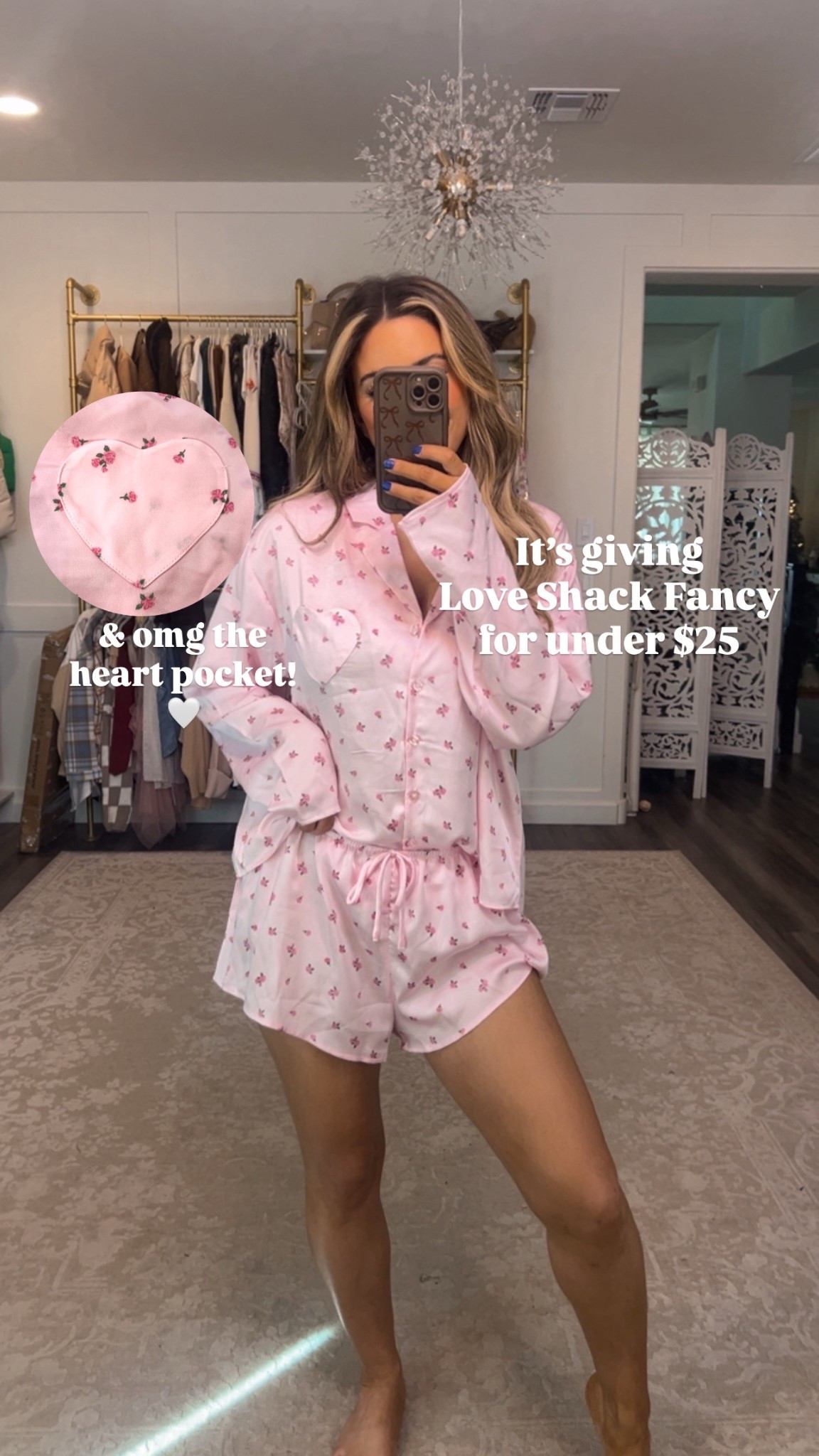 Cutest love shack fancy inspired pajamas  

#LTKValentine #LTKootd #LTKdayinmylife