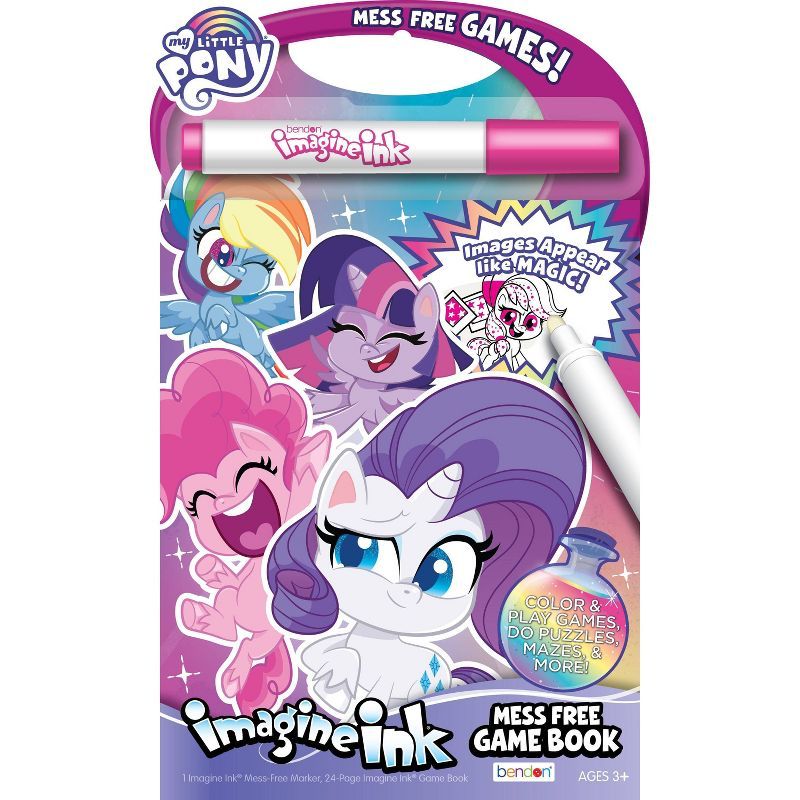My Little Pony Imagine Ink Mess Free Game Book | Target