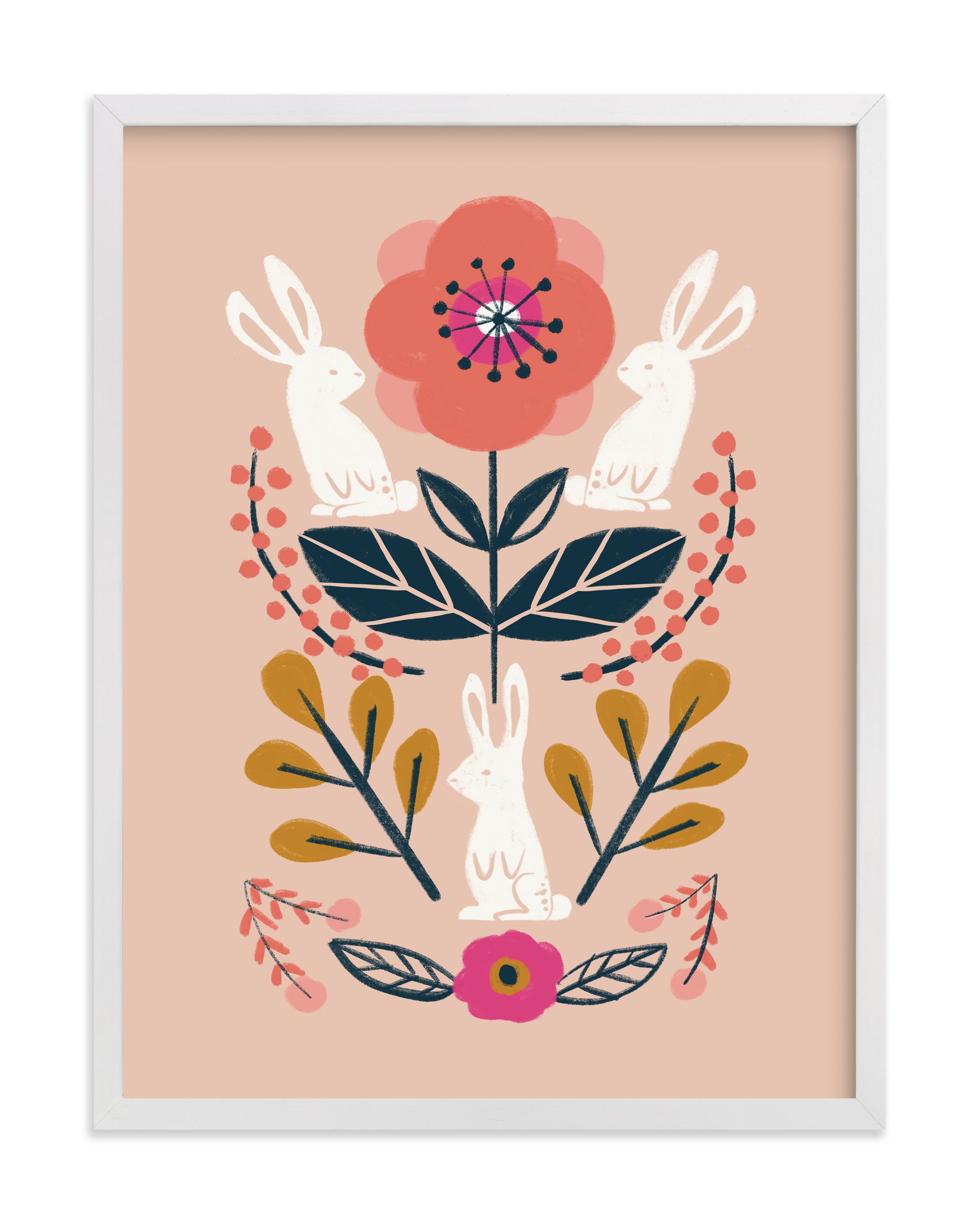 "Forest Friends" - Graphic Limited Edition Art Print by Afton Harding. | Minted