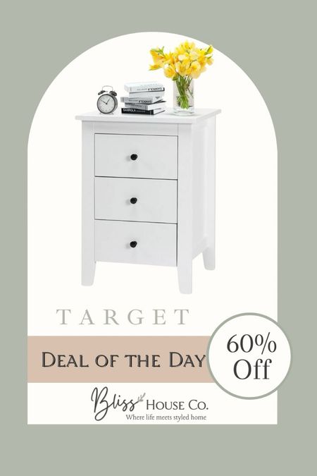 🌼✨ Deal of the Day! ✨🌼

Transform your space with this elegant white nightstand, now available at an incredible 60% off at Target! Perfect for adding a touch of sophistication and practicality to your bedroom decor. Don’t miss out on this amazing offer! 🏡🌟

#LTKSaleAlert #LTKHome #LTKStyleTip