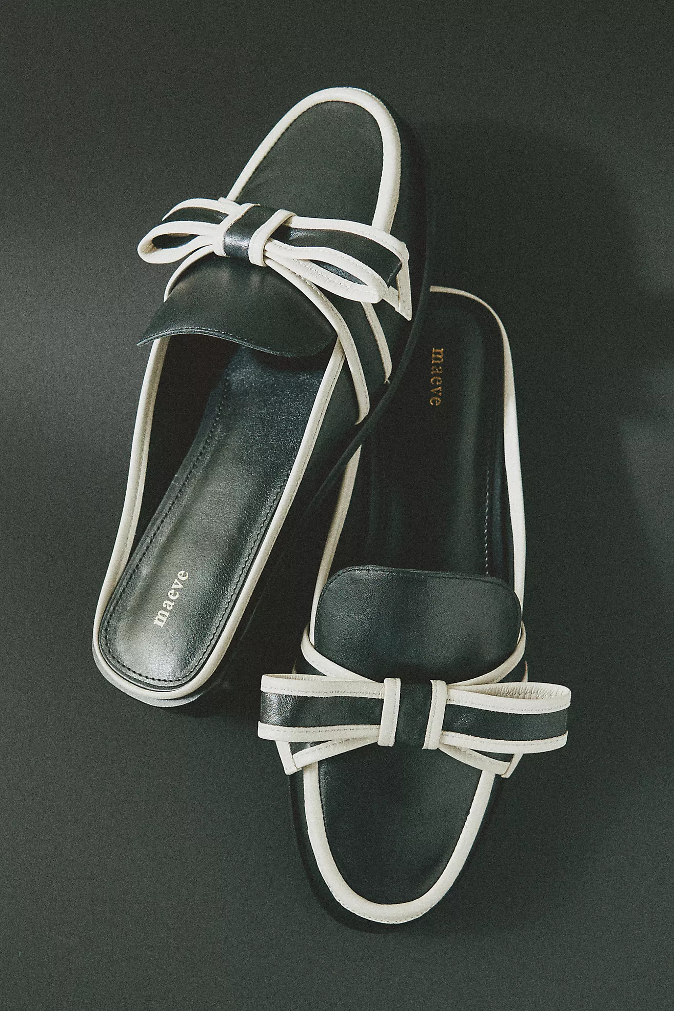 Maeve 3D Bow Loafer Slides | Anthropologie (US)
