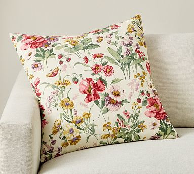 Augustine Garden Reversible Printed Pillow | Pottery Barn (US)