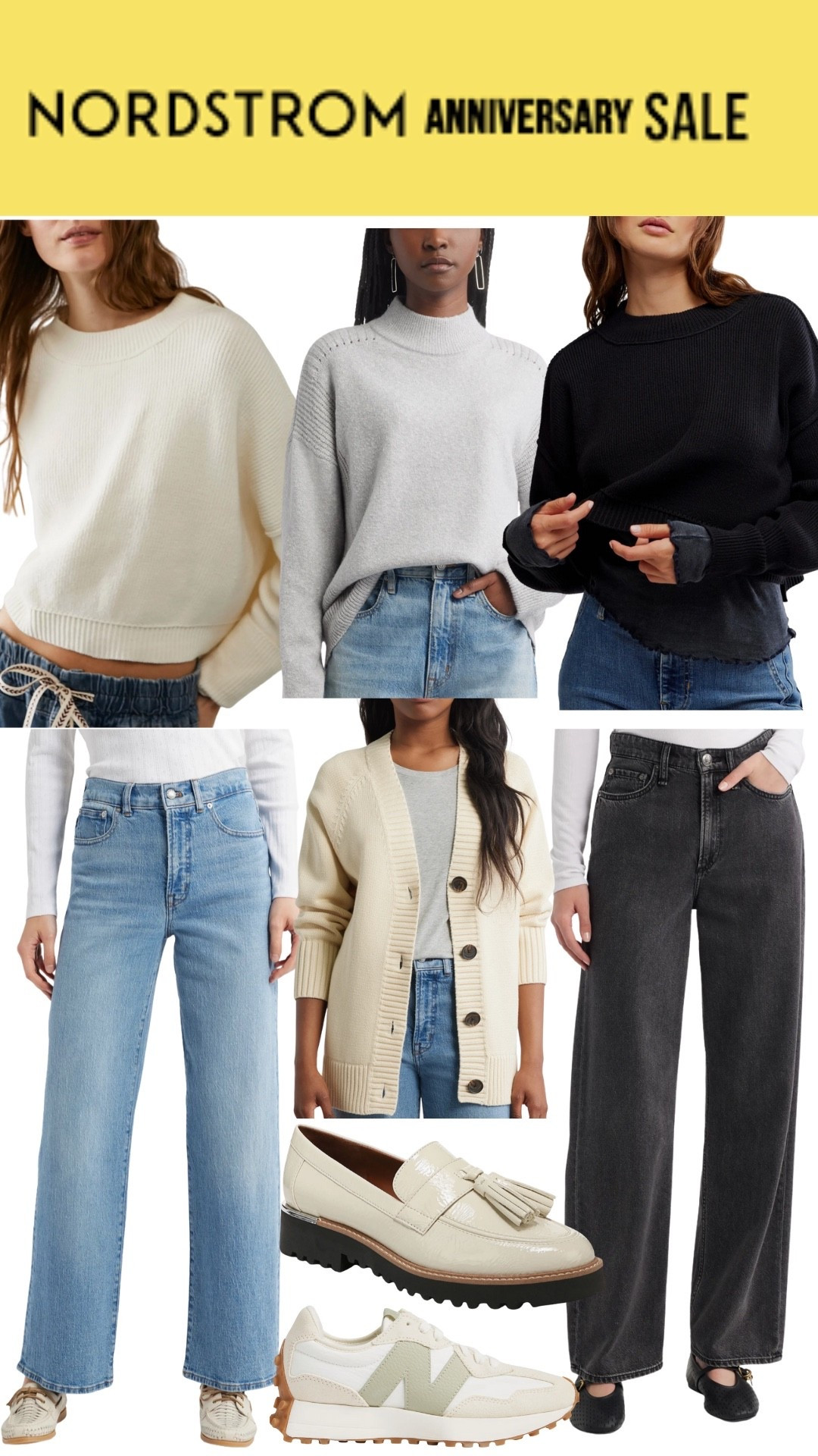 Nordstrom anniversary sale 
Wear for casual or running errands. Outfit for the office / work 