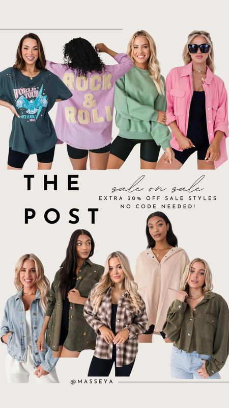 Save 30% at The Post! No code needed!

Spring outfits, casual style, what I’m wearing, graphic tees, outfits on sale 

#LTKfindsunder100 #LTKsalealert #LTKfindsunder50