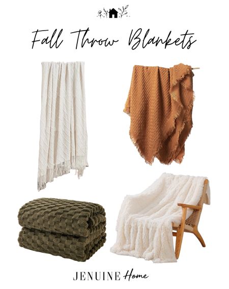 Fall throw blanket. Autumn throw blanket. Soft blanket. White blanket. Green blanket. Living room. Orange blanket  

#LTKSeasonal #LTKHalloween #LTKhome