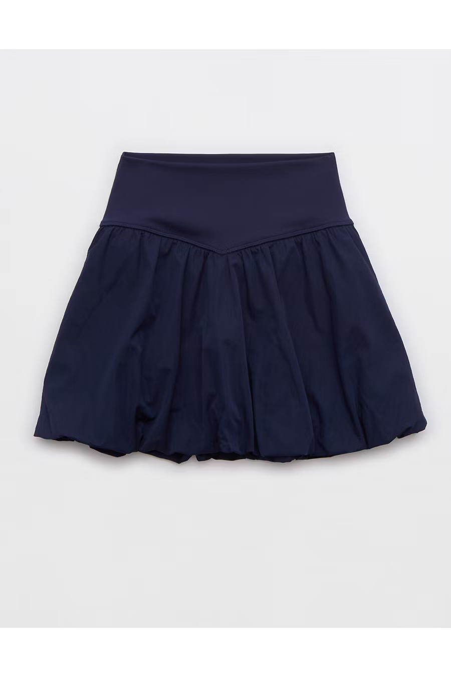 OFFLINE By Aerie Real Me Bubble Skort Women's Royal Navy L | American Eagle Outfitters (US & CA)