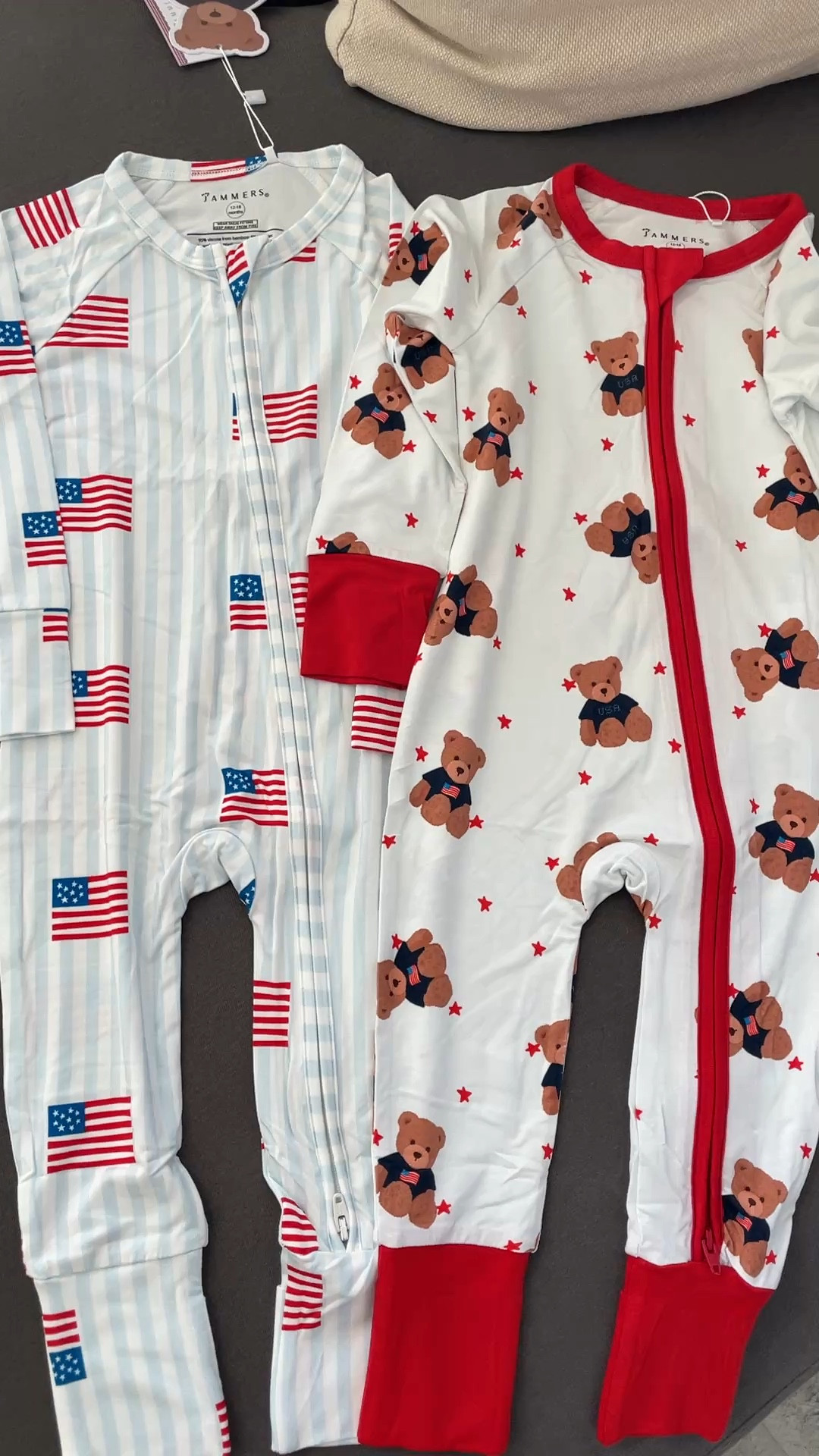 Baby boy fourth pjs 🥹🇺🇸 
SO CUTE!!!!