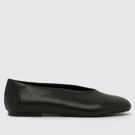 Womens Black Vagabond Shoemakers Aleya Ballet Flat Shoes | schuh | Schuh